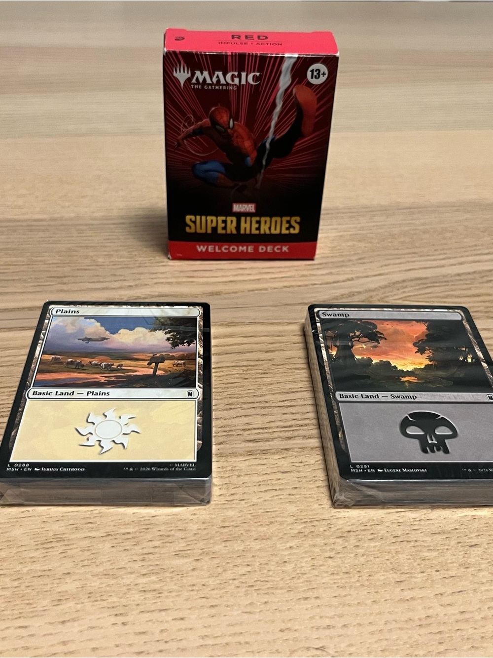 MTG Marvel Super Heroes - Welcome Deck (black and white)